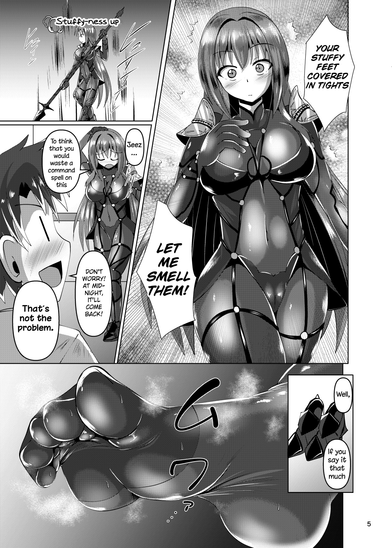 Hentai Manga Comic-Chaldea's Black Tights-Read-5